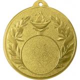 Медаль №2367 (Диаметр 50 мм, металл, цвет золото. Место для вставок: лицевая диаметр 25 мм, обратная сторона диаметр 45 мм)