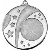 Медаль №141 (Диаметр 50 мм, металл, цвет серебро. Место для вставок: лицевая диаметр 25 мм, обратная сторона диаметр 46 мм)