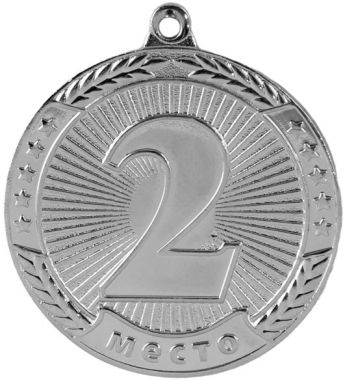 Медаль 2 место MMA4510/S 45 G-2 мм