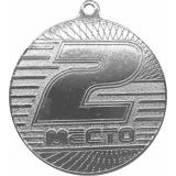 Медаль №3565 (2 место, диаметр 50 мм, металл, цвет серебро. Место для вставок: обратная сторона диаметр 46 мм)