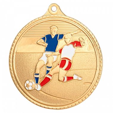 Медаль №3536 (Футбол, диаметр 55 мм, металл, цвет бронза)