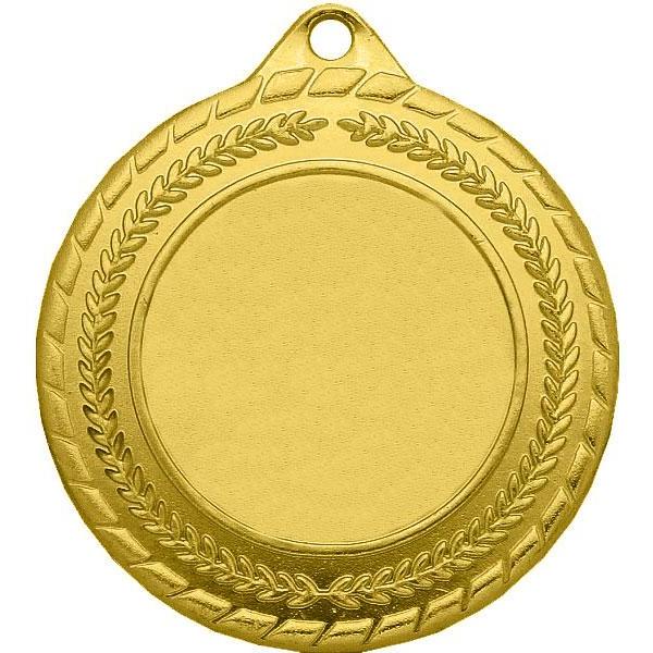 Медаль №176 (Диаметр 40 мм, металл, цвет золото. Место для вставок: лицевая диаметр 25 мм, обратная сторона диаметр 35 мм)
