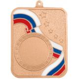 Медаль №2248 (Размер 48x65 мм, металл, цвет бронза. Место для вставок: обратная сторона диаметр 59х42 мм)