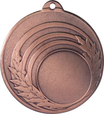 Медаль №2502 (Диаметр 50 мм, металл, цвет бронза. Место для вставок: лицевая диаметр 25 мм, обратная сторона диаметр 45 мм)