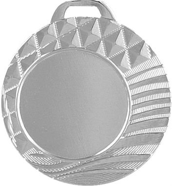 Медаль №16 (Диаметр 40 мм, металл, цвет серебро. Место для вставок: лицевая диаметр 25 мм, обратная сторона диаметр 36 мм)