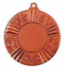Медаль №153 (Диаметр 50 мм, металл, цвет бронза. Место для вставок: лицевая диаметр 25 мм, обратная сторона диаметр 47 мм)
