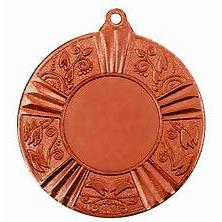 Медаль №153 (Диаметр 50 мм, металл, цвет бронза. Место для вставок: лицевая диаметр 25 мм, обратная сторона диаметр 47 мм)