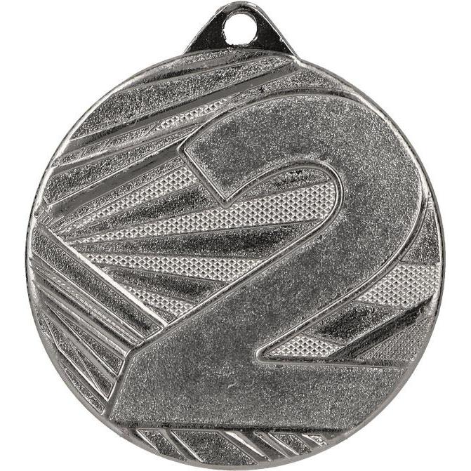 Медаль №854 (2 место, диаметр 50 мм, металл, цвет серебро. Место для вставок: обратная сторона диаметр 45 мм)