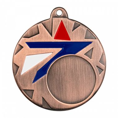 Медаль №3497 (Диаметр 50 мм, металл, цвет бронза. Место для вставок: лицевая диаметр 25 мм, обратная сторона диаметр 45 мм)