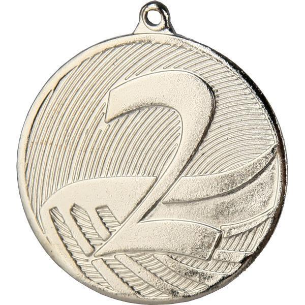 Медаль №3492 (2 место, диаметр 70 мм, металл, цвет серебро. Место для вставок: обратная сторона диаметр 46 мм)