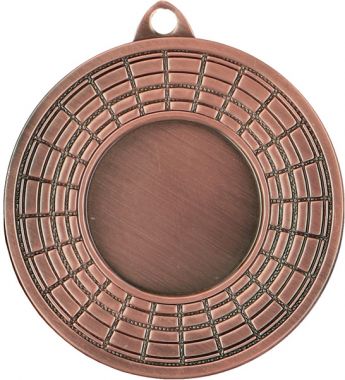Медаль №848 (Диаметр 50 мм, металл, цвет бронза. Место для вставок: лицевая диаметр 25 мм, обратная сторона диаметр 45 мм)