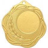 Медаль №2508 (Диаметр 50 мм, металл, цвет золото. Место для вставок: обратная сторона диаметр 45 мм)
