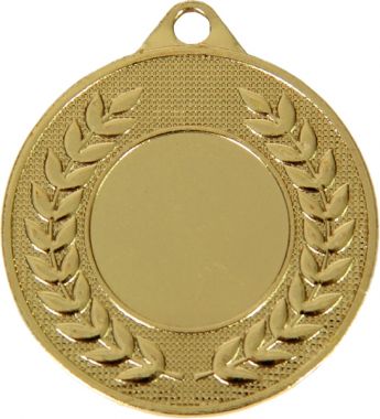 Медаль №31 (Диаметр 50 мм, металл, цвет золото. Место для вставок: лицевая диаметр 25 мм, обратная сторона диаметр 42 мм)