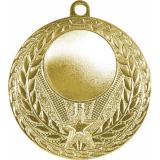 Медаль №3555 (Диаметр 50 мм, металл, цвет золото)