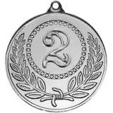 Медаль №152 (2 место, диаметр 50 мм, металл, цвет серебро)