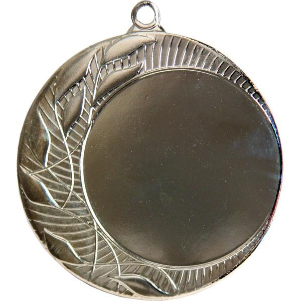 Медаль №36 (Диаметр 70 мм, металл, цвет серебро. Место для вставок: лицевая диаметр 50 мм, обратная сторона диаметр 64 мм)