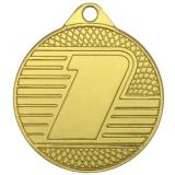 Медаль №175 (1 место, диаметр 32 мм, металл, цвет золото. Место для вставок: обратная сторона диаметр 30 мм)