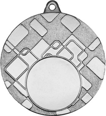 Медаль №81 (Диаметр 50 мм, металл, цвет серебро. Место для вставок: лицевая диаметр 25 мм, обратная сторона диаметр 46 мм)