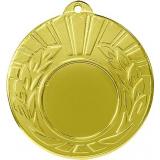 Медаль №179 (Диаметр 50 мм, металл, цвет золото. Место для вставок: лицевая диаметр 25 мм, обратная сторона диаметр 45 мм)