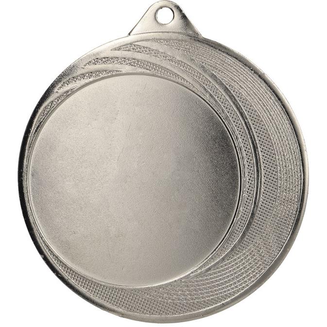 Медаль №967 (Диаметр 70 мм, металл, цвет серебро. Место для вставок: лицевая диаметр 50 мм, обратная сторона диаметр 65 мм)
