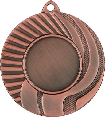 Медаль №850 (Диаметр 50 мм, металл, цвет бронза. Место для вставок: лицевая диаметр 25 мм, обратная сторона диаметр 45 мм)