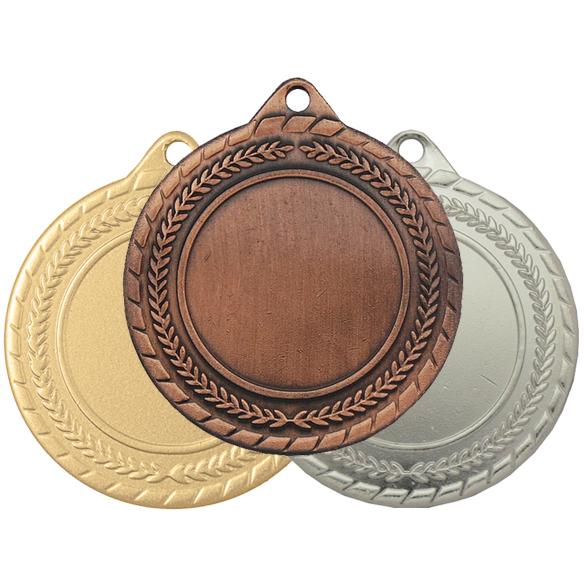 Комплект медалей №176 (Диаметр 40 мм, металл, золото, серебро, бронза. Место для вставок: обратная сторона диаметр 35 мм)