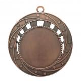 Медаль №1288 (Диаметр 80 мм, металл, цвет бронза. Место для вставок: лицевая диаметр 48 мм, обратная сторона размер по шаблону)