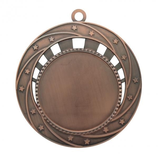 Медаль №1288 (Диаметр 80 мм, металл, цвет бронза. Место для вставок: лицевая диаметр 48 мм, обратная сторона размер по шаблону)