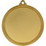 Медаль №844 (Диаметр 60 мм, металл, цвет золото. Место для вставок: лицевая диаметр 50 мм, обратная сторона диаметр 53 мм)