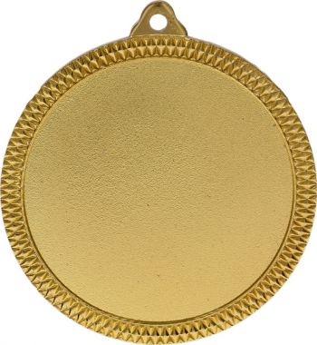 Медаль №1194 (Диаметр 70 мм, металл, цвет золото. Место для вставок: лицевая диаметр 58 мм, обратная сторона диаметр 64 мм)