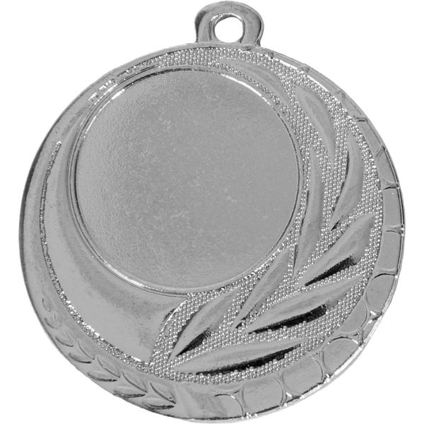 Медаль №27 (Диаметр 45 мм, металл, цвет серебро. Место для вставок: лицевая диаметр 25 мм, обратная сторона диаметр 39 мм)