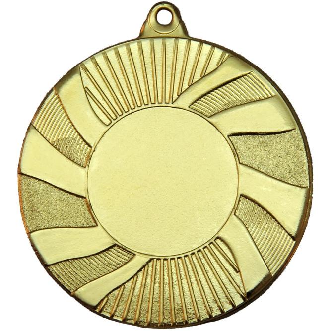 Медаль №80 (Диаметр 50 мм, металл, цвет золото. Место для вставок: лицевая диаметр 25 мм, обратная сторона диаметр 46 мм)