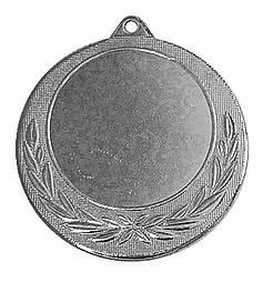 Медаль №2444 (Диаметр 32 мм, металл, цвет серебро. Место для вставок: обратная сторона диаметр 29 мм)