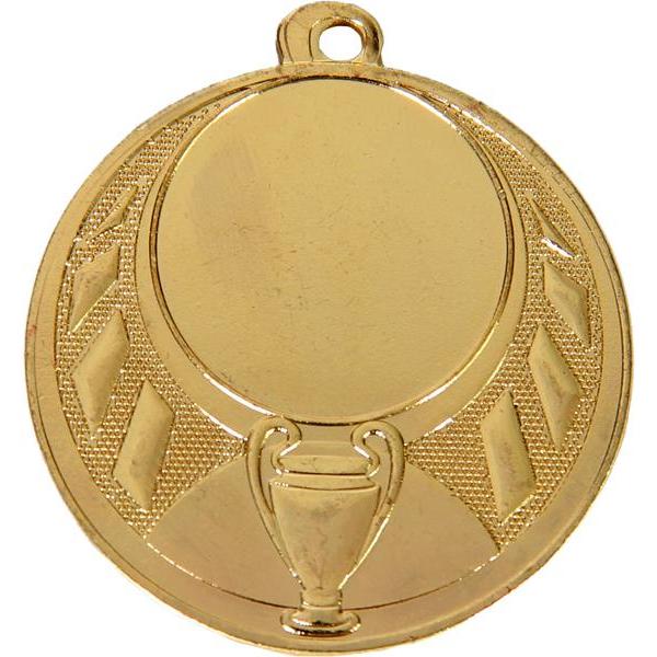 Медаль MMS453/G 45(25) G - 2 мм