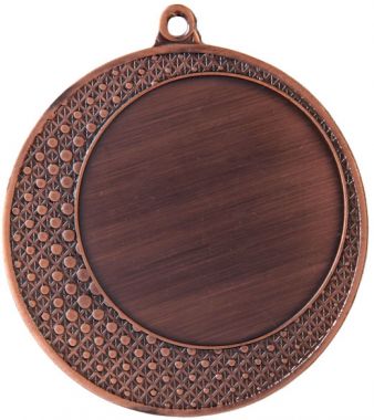 Медаль №66 (Диаметр 70 мм, металл, цвет бронза. Место для вставок: лицевая диаметр 50 мм, обратная сторона диаметр 65 мм)