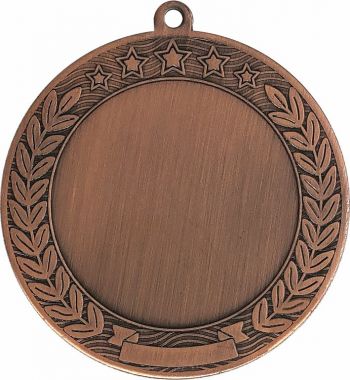 Медаль №3648 (Диаметр 70 мм, металл, цвет бронза. Место для вставок: лицевая диаметр 50 мм, обратная сторона диаметр 65 мм)