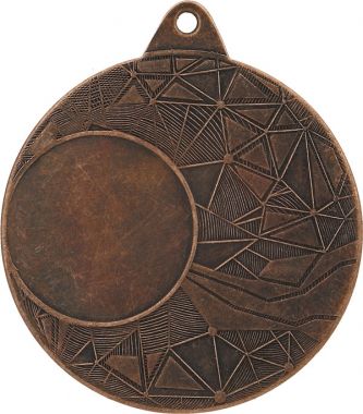 Медаль №834 (Диаметр 50 мм, металл, цвет бронза. Место для вставок: лицевая диаметр 25 мм, обратная сторона диаметр 45 мм)