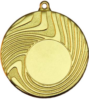 Медаль №79 (Диаметр 50 мм, металл, цвет золото. Место для вставок: лицевая диаметр 25 мм, обратная сторона диаметр 46 мм)