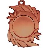 Медаль №3546 (Размер 40x55 мм, металл, цвет бронза. Место для вставок: лицевая диаметр 25 мм, обратная сторона диаметр 25 мм)