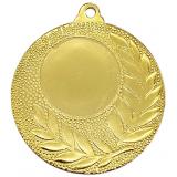 Медаль №1039 (Диаметр 50 мм, металл, цвет золото. Место для вставок: лицевая диаметр 25 мм, обратная сторона диаметр 44 мм)