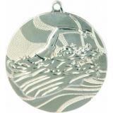 Медаль №85 (Плавание, диаметр 50 мм, металл, цвет серебро. Место для вставок: обратная сторона диаметр 46 мм)