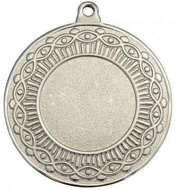 Медаль №300 (Диаметр 45 мм, металл, цвет серебро. Место для вставок: лицевая диаметр 25 мм, обратная сторона диаметр 40 мм)