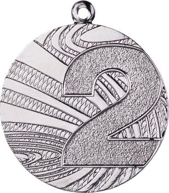 Медаль №123 (2 место, диаметр 40 мм, металл, цвет серебро. Место для вставок: обратная сторона диаметр 35 мм)