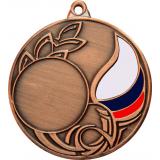 Медаль Универсальная - Факел - Триколор / Металл / Бронза