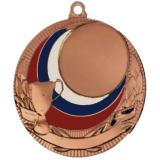 Медаль №160 (Диаметр 50 мм, металл, цвет бронза. Место для вставок: лицевая диаметр 25 мм, обратная сторона диаметр 47 мм)