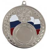 Медаль №158 (Диаметр 50 мм, металл, цвет серебро. Место для вставок: лицевая диаметр 25 мм, обратная сторона диаметр 47 мм)