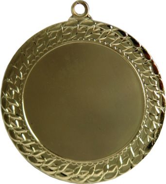 Медаль №22 (Диаметр 70 мм, металл, цвет золото. Место для вставок: лицевая диаметр 50 мм, обратная сторона диаметр 64 мм)