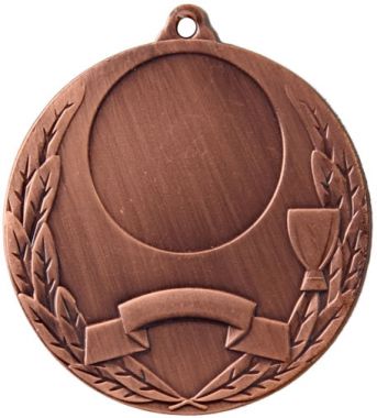 Медаль №52 (Диаметр 50 мм, металл, цвет бронза. Место для вставок: лицевая диаметр 25 мм, обратная сторона диаметр 46 мм)