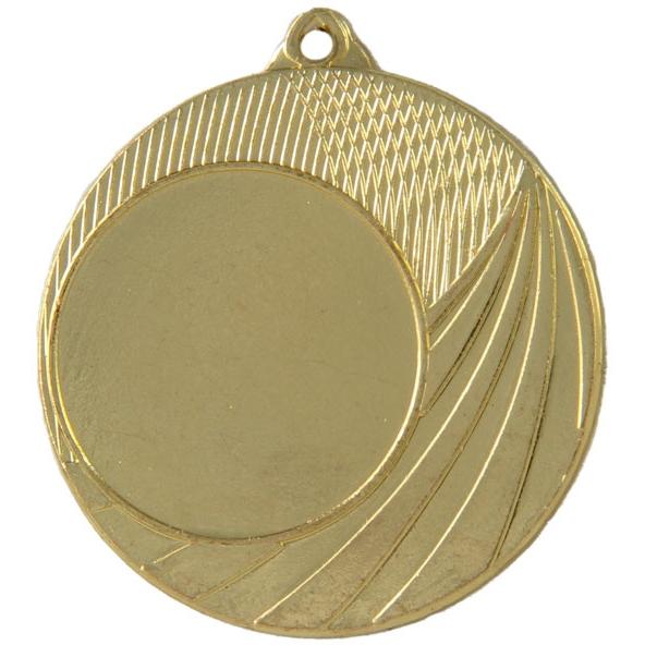 Медаль №24 (Диаметр 40 мм, металл, цвет золото. Место для вставок: лицевая диаметр 25 мм, обратная сторона диаметр 36 мм)