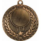 Медаль №3555 (Диаметр 50 мм, металл, цвет бронза)
